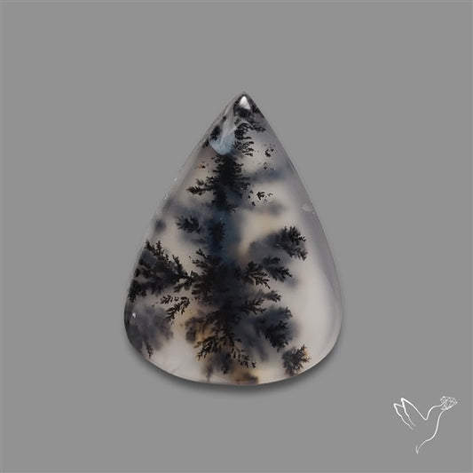 Russian Dendritic Agate Cabochon