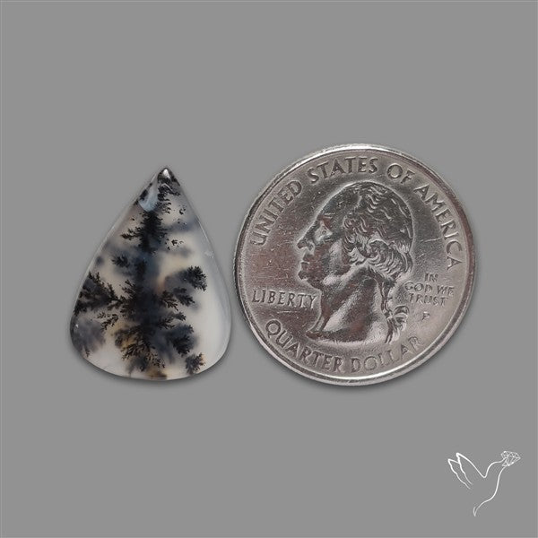 Russian Dendritic Agate Cabochon