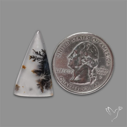 Russian Dendritic Agate Cabochon