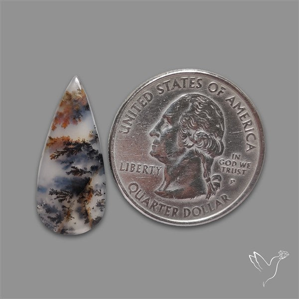 Russian Dendritic Agate Cabochon