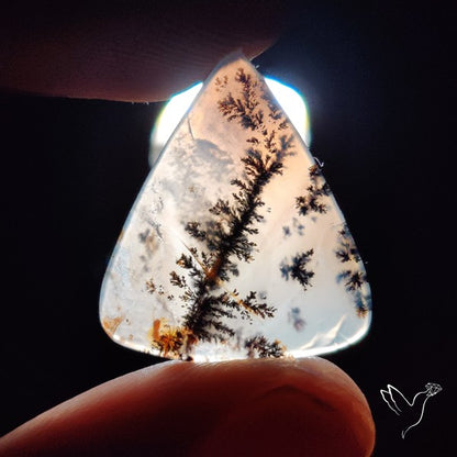 Russian Dendritic Agate Cabochon