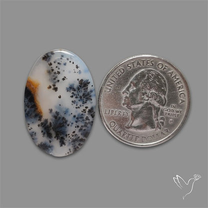 Russian Dendritic Agate Cabochon