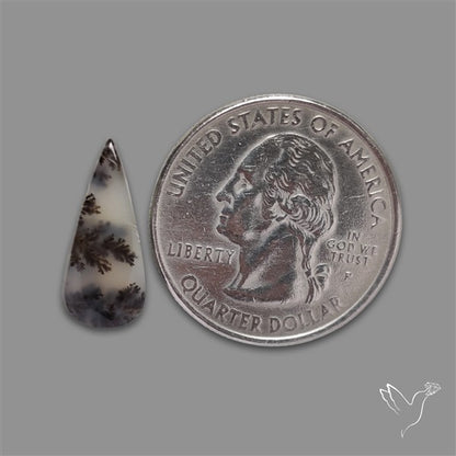 Russian Dendritic Agate Cabochon