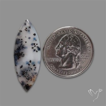 Russian Dendritic Agate Cabochon