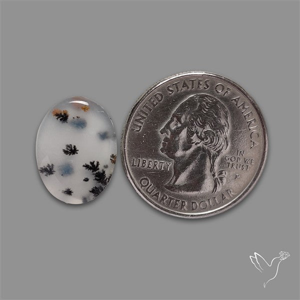 Russian Dendritic Agate Cabochon