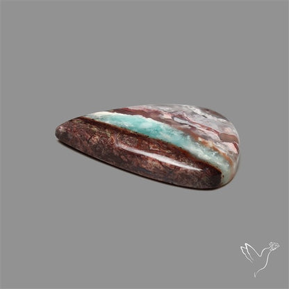Aqua Chrysoprase Cabochon Selected Rare Patterns