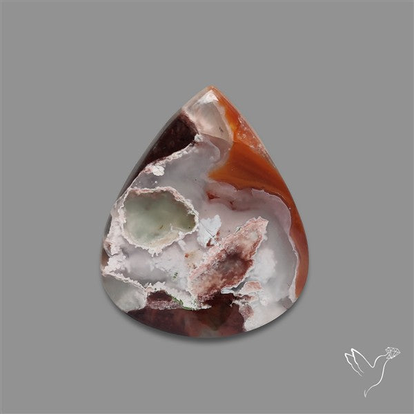 Aqua Chrysoprase Cabochon Selected Rare Patterns