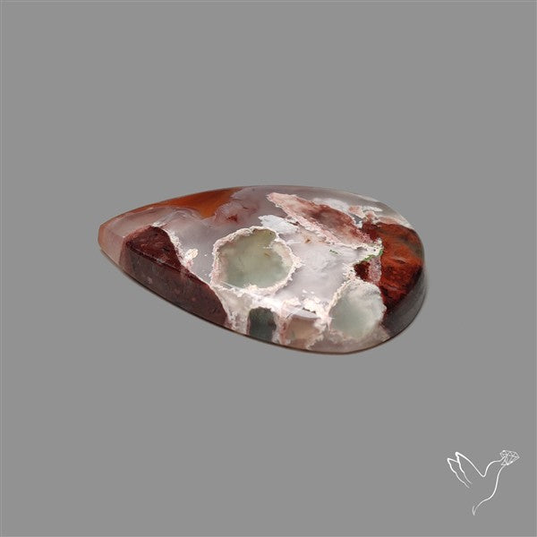 Aqua Chrysoprase Cabochon Selected Rare Patterns