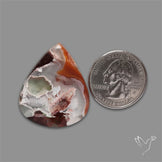 Aqua Chrysoprase Cabochon Selected Rare Patterns