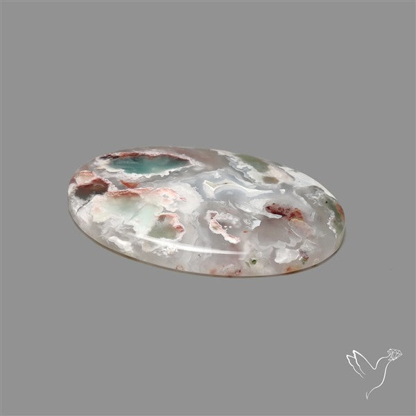Aqua Chrysoprase Cabochon Selected Rare Patterns