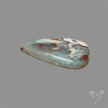 Aqua Chrysoprase Cabochon Selected Rare Patterns