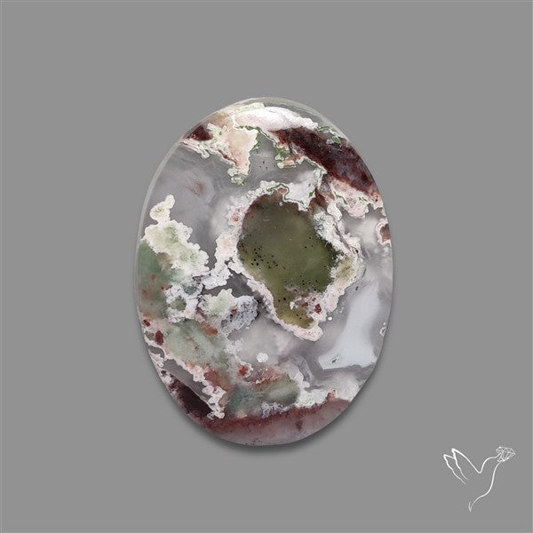 Aqua Chrysoprase Cabochon Selected Rare Patterns