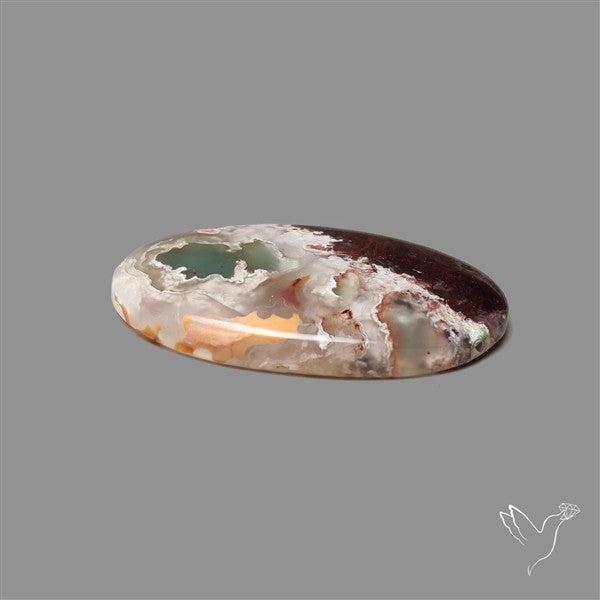 Aqua Chrysoprase Cabochon Selected Rare Patterns