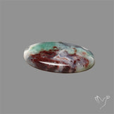 Aqua Chrysoprase Cabochon Selected Rare Patterns