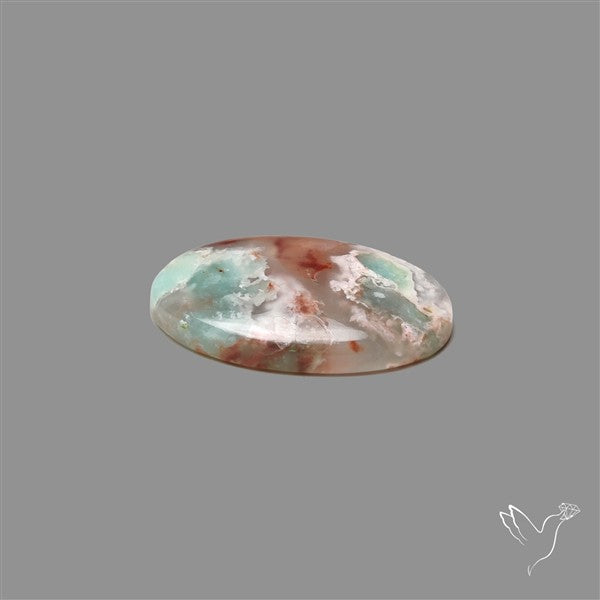 Aqua Chrysoprase Cabochon Selected Rare Patterns