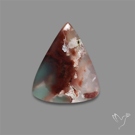 Aqua Chrysoprase Cabochon Selected Rare Patterns