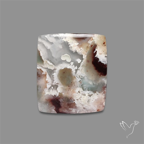 Aqua Chrysoprase Cabochon Selected Rare Patterns