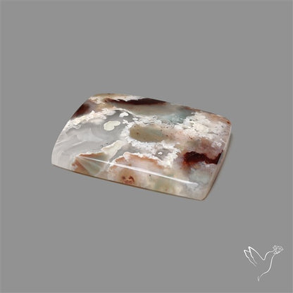 Aqua Chrysoprase Cabochon Selected Rare Patterns
