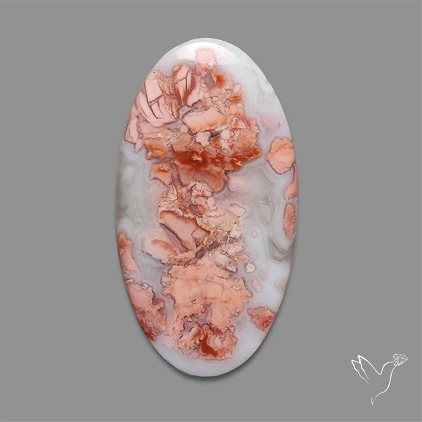 Large Cotton Candy Agate Cabochon