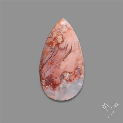 Cotton Candy Agate Cabochon