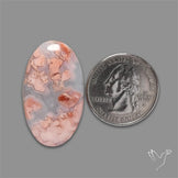 Cotton Candy Agate Cabochon