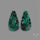 Emerald Pair Deep Dark Green