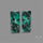 Emerald Pair Deep Dark Green