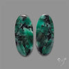 Emerald Pair Deep Dark Green