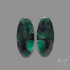 Emerald Pair Deep Dark Green