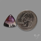 Cacoxenite Super Seven Amethyst Cabochon