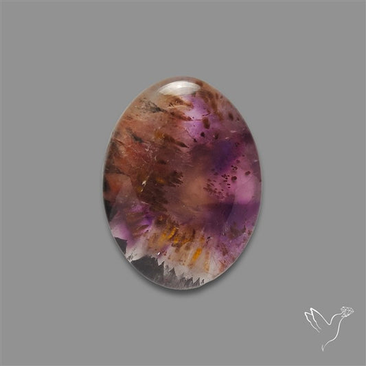 Cacoxenite Super Seven Amethyst Cabochon