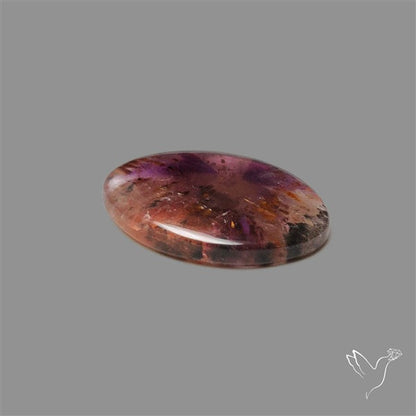 Cacoxenite Super Seven Amethyst Cabochon