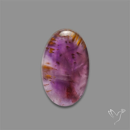 Cacoxenite Super Seven Amethyst Cabochon