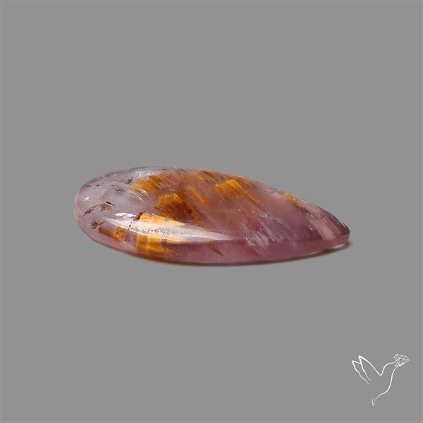 Cacoxenite Super Seven Amethyst Cabochon