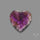 Cacoxenite Super Seven Amethyst Cabochon Heart