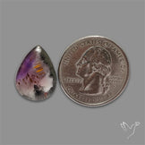 Cacoxenite Super Seven Amethyst Cabochon