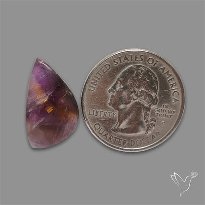Cacoxenite Super Seven Amethyst Cabochon