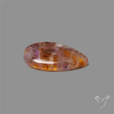 Cacoxenite Super Seven Amethyst Cabochon