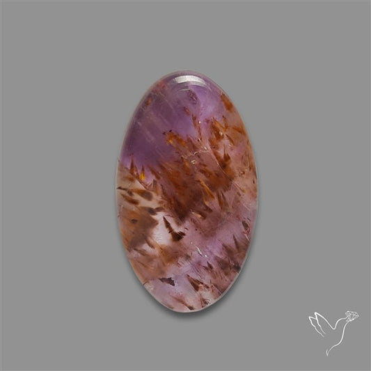 Cacoxenite Super Seven Amethyst Cabochon