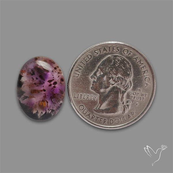 Cacoxenite Super Seven Amethyst Cabochon