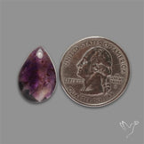 Cacoxenite Super Seven Amethyst Cabochon