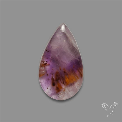 Cacoxenite Super Seven Amethyst Cabochon