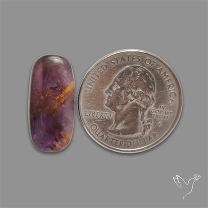 Cacoxenite Super Seven Amethyst Cabochon