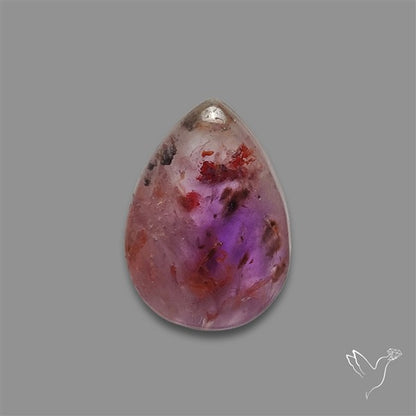 Cacoxenite Super Seven Amethyst Cabochon