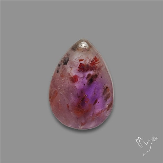 Cacoxenite Super Seven Amethyst Cabochon