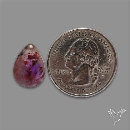 Cacoxenite Super Seven Amethyst Cabochon