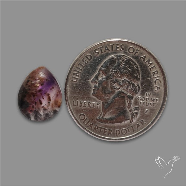 Cacoxenite Super Seven Amethyst Cabochon