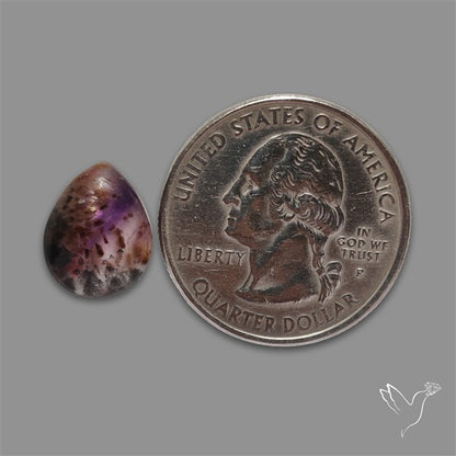 Cacoxenite Super Seven Amethyst Cabochon