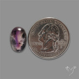 Cacoxenite Super Seven Amethyst Cabochon