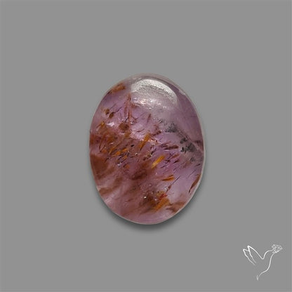 Cacoxenite Super Seven Amethyst Cabochon